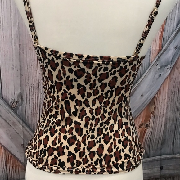 VICTORIA's SECRET Animal Print Tankini 34A VGV! - Picture 6 of 8